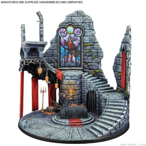 Marvel Crisis Protocol Tomb of Dracula Terrain Pack